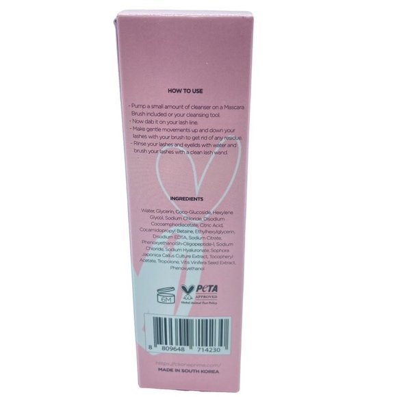 Clione Prime Gentle 7.0 PH Eye Makeup Remover Lash Shampoo Cleanser 1.69 fl oz - Picture 2 of 6